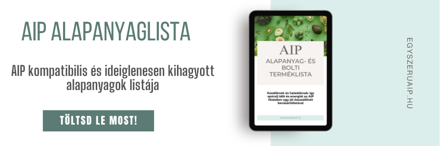 Az ideális AIP tányér 3 AIP